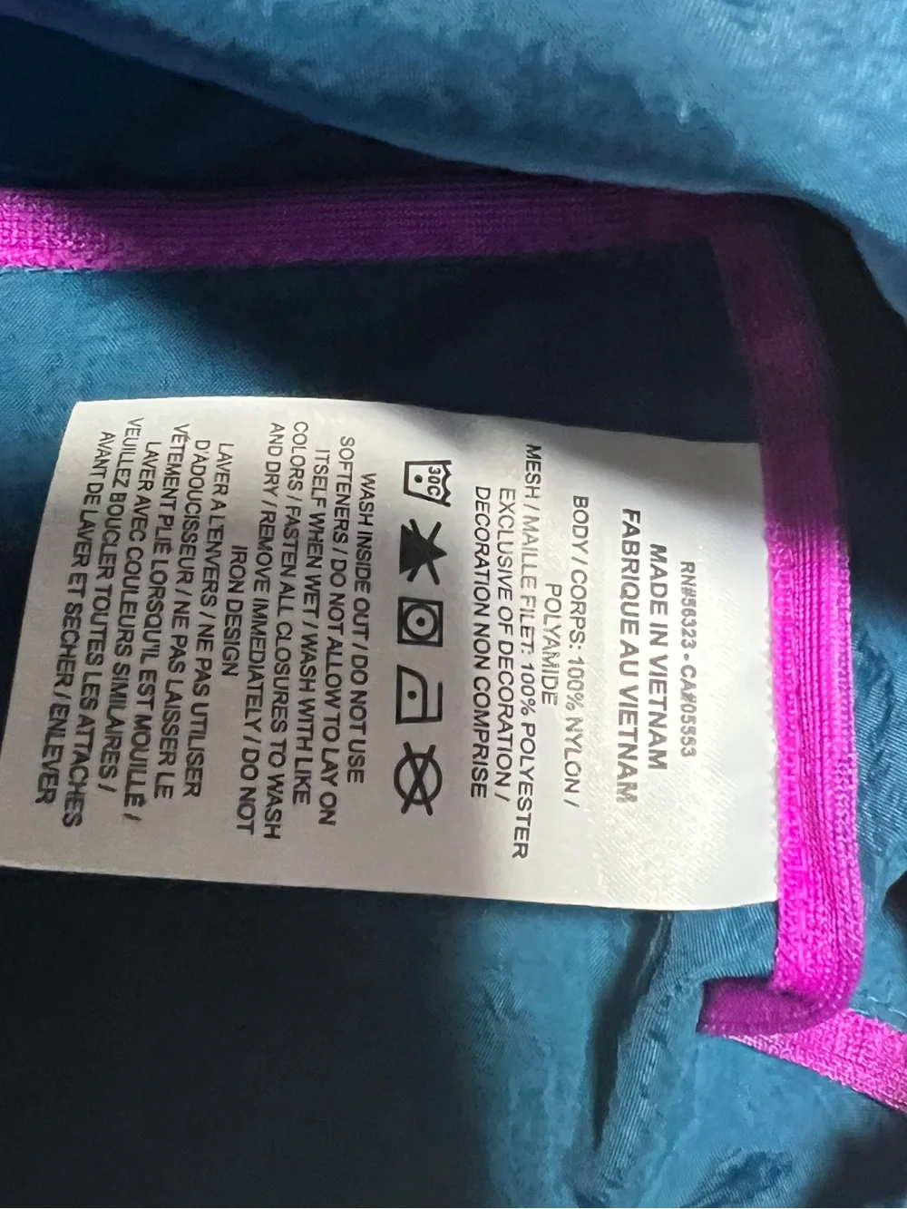 Nike ACG Women's Pullover Jacket - Magenta & Teal